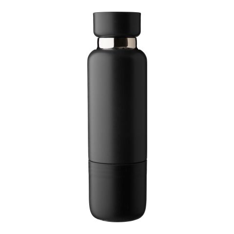 Stainless steel double-walled bottle (500 ml) Lieselotte black
