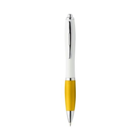 Recycled ABS ballpen Trevor yellow | No Branding | not available | not available