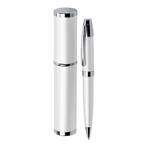 Metal ballpen Mark white | No Branding | not available | not available