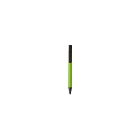 Aluminium &amp; plastic blue ink pen lime | No Branding | not available | not available