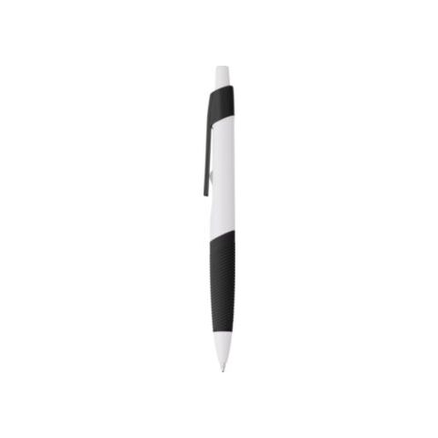 Ballpen with rubber grip Devon, ABS black | No Branding | not available | not available