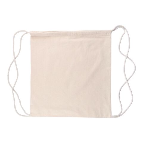 Oeko-Tex cotton (150 gsm) drawstring backpack Georgia khaki | No Branding | not available | not available