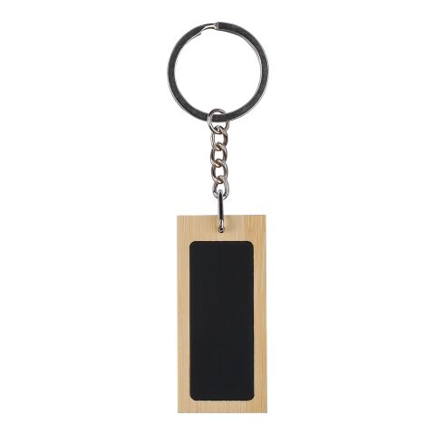 Bamboo keychain Geoffrey black | No Branding | not available | not available