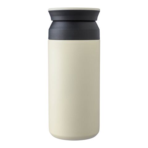 Stainless steel double-walled drinking mug 350 ml Gwen off white | No Branding | not available | not available