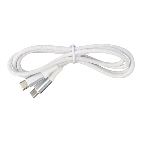 Nylon charging cable Jacob white | No Branding | not available | not available