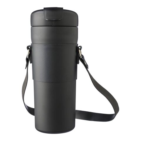 Stainless steel double-walled drinking bottle 730 ml Kelvin black | No Branding | not available | not available