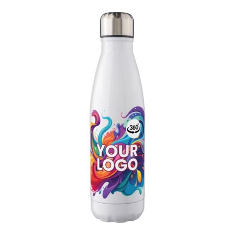 Recycled stainless steel single-walled flask 650 ml Cliff