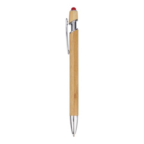 Bamboo ballpen Darren red | No Branding | not available | not available