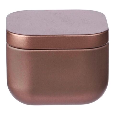 Metal candle Laurie rose gold