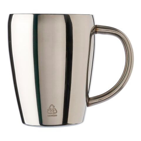 Stainless steel double walled mugs Naya silver | No Branding | not available | not available