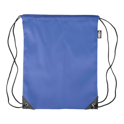 rPET polyester (210D) drawstring backpack Calix cobalt blue | No Branding | not available | not available