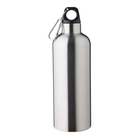 Recycled stainless steel double walled bottle (500 ml) Lysandra silver | No Branding | not available | not available