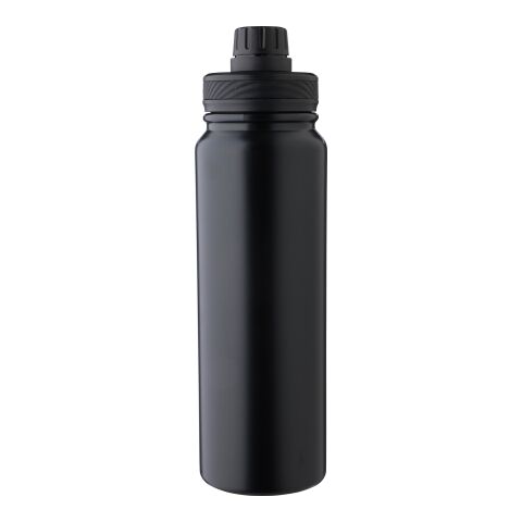 Stainless steel double walled bottle (800 ml) Zinnia black | No Branding | not available | not available