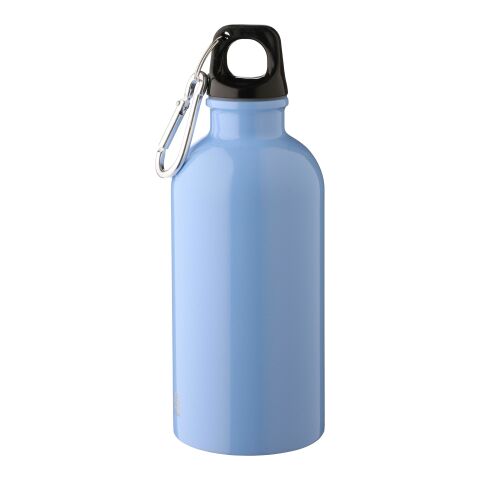 Recycled stainless steel single walled bottle (400 ml) Sable light blue | No Branding | not available | not available