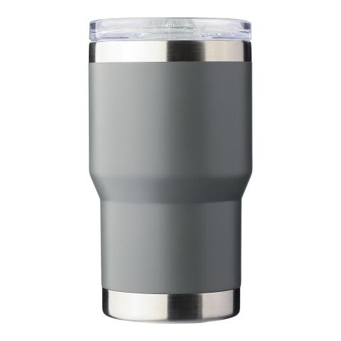Recycled stainless steel double-walled travel mug (350 ml) Ayen grey | No Branding | not available | not available