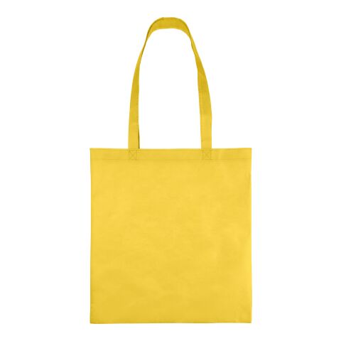 Nonwoven (80 gsm) shopping bag Taye yellow | No Branding | not available | not available