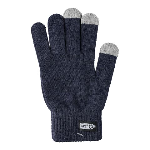 rPET touchscreen gloves Nira blue | No Branding | not available | not available