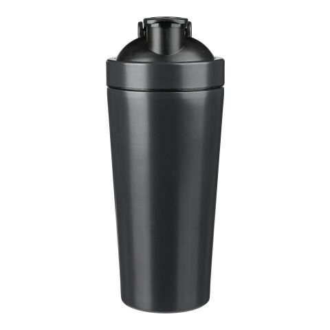 Recycled stainless steel single-walled drinking bottle (750 ml) Orla black | No Branding | not available | not available