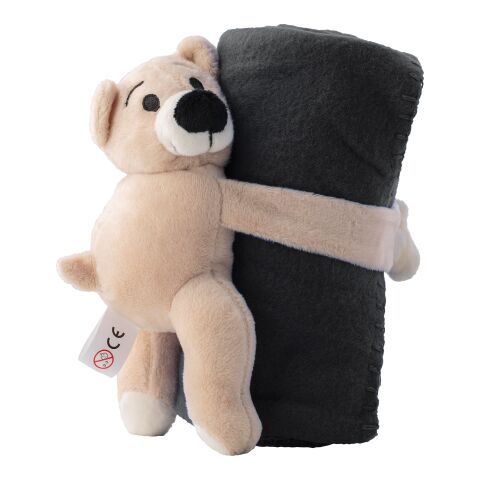 Plush toy bear with fleece blanket Owen