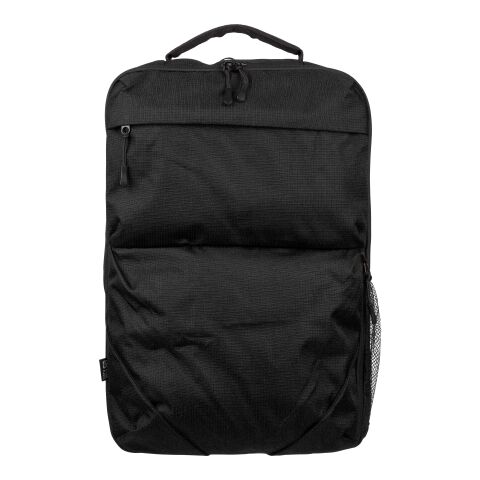 rPET (300D) polyester Ocean Bound backpack Tova black | No Branding