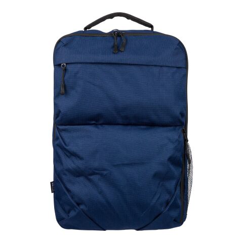 rPET (300D) polyester Ocean Bound backpack Tova blue | No Branding | not available | not available