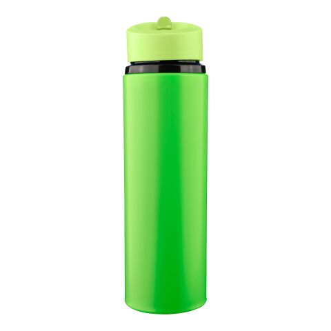 Recycled stainless steel drinking bottle (500 ml) Zeno light green | No Branding