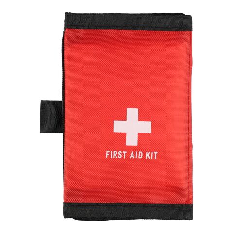 rPET (600D) polyester first aid pouch Kairo red | No Branding