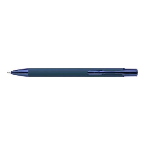 Recycled aluminium rubberized ballpen Anisa