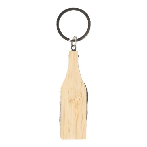 Bamboo multitool keychain Inaya brown | No Branding