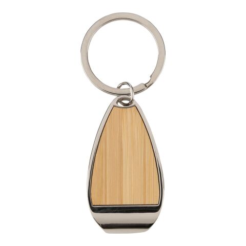 Zinc alloy keychain Aria brown | No Branding