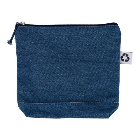Recycled denim cosmetic bag Orin