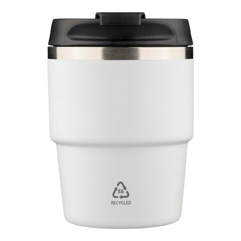 Recycled stainless steel double-walled mug (175 ml) Oli