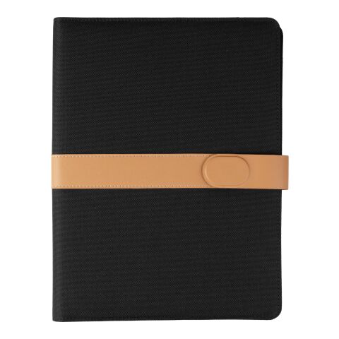 rPET foldable portfolio A4 Sven black | No Branding | not available | not available