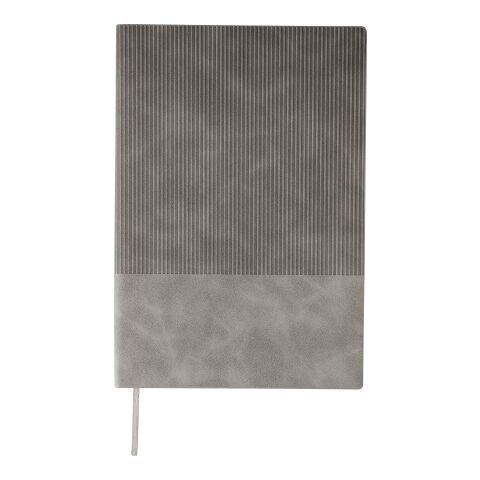 Recycled PU notebook (A5) Elian grey | No Branding | not available | not available