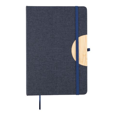 rPET (300D) notebook A5 Ernst blue | No Branding | not available | not available