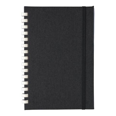 rPET notebook (A5) Ilias black | No Branding | not available | not available