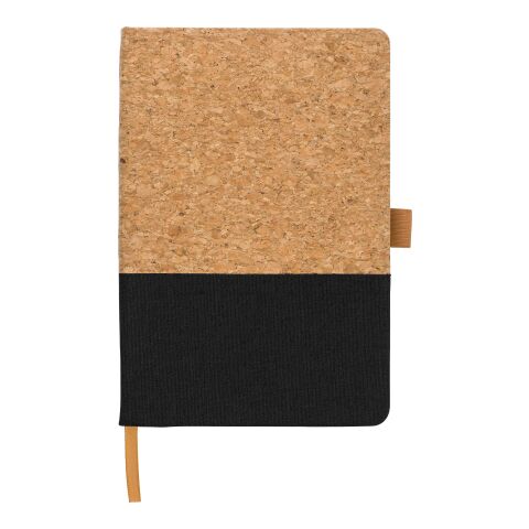 Cork and cotton notebook Trevor black | No Branding | not available | not available