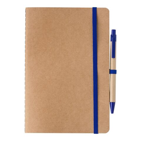 Recycled carton notebook (A5) Theodore cobalt blue | No Branding | not available | not available