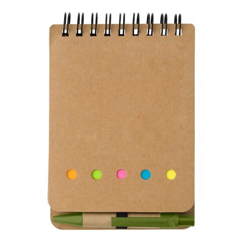 Cardboard memo folder Rodrigo light green | No Branding | not available | not available