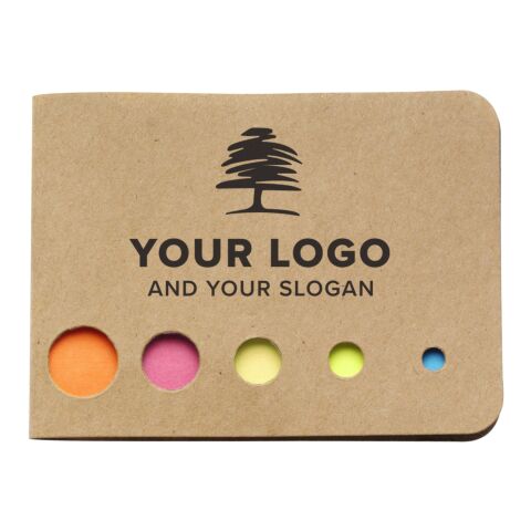 Cardboard sticky note holder Dwayne white | No Branding | not available | not available