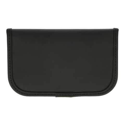 Recycled key and card pouch Ripple black | No Branding | not available | not available