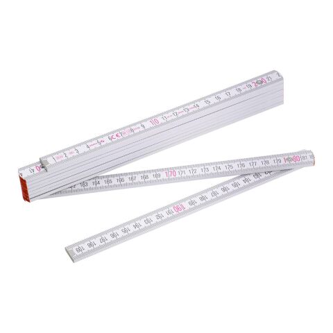 Folding ruler Stabila Pro white