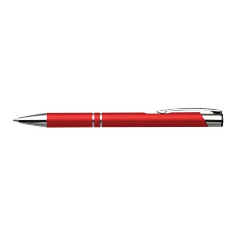 Aluminium ballpen Albacete red