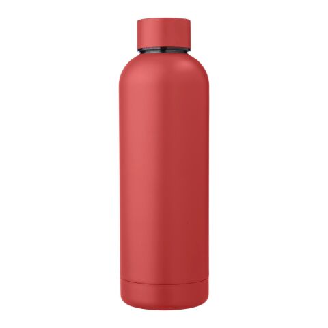 Recycled stainless steel bottle Isaiah burgundy