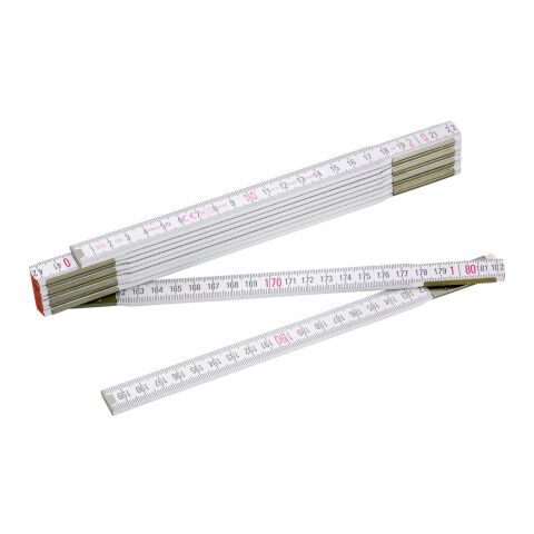Wooden Stabila foldable ruler Jason white