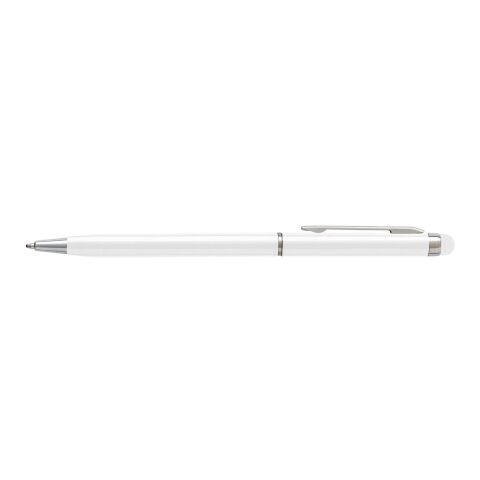 Aluminium ballpen Irina white
