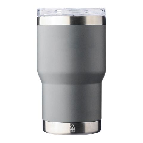 Recycled stainless steel double-walled travel mug (350 ml) Ayen