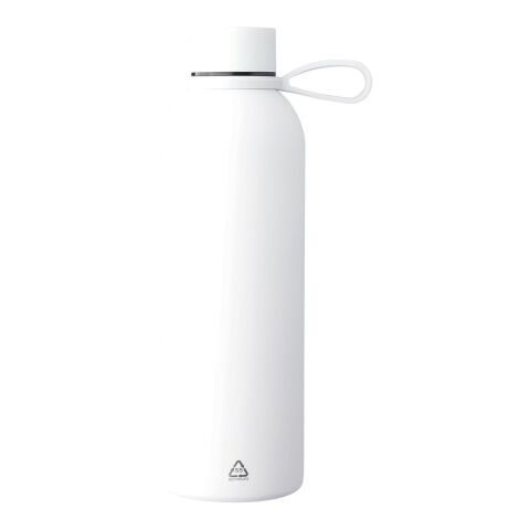 Recycled stainless steel double-walled drinking bottle (500 ml) Sena