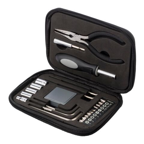 Bonded leather case tool kit Lani