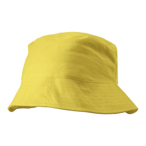 Cotton sun hat Felipe yellow | No Branding | not available | not available